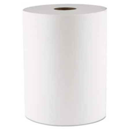 Latestluxury MOR 1-Ply Hardwound Roll Towels - White - 10 x 550 ft. LA2483582